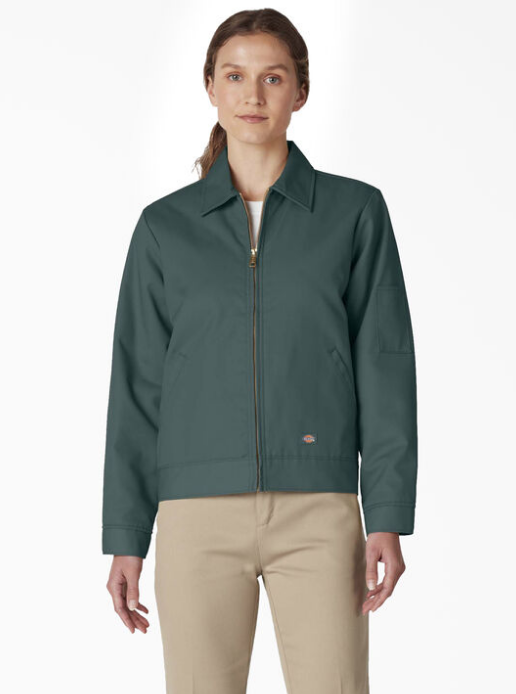 WOMENS EISENHOWER JACKET-LINCOLN GREEN-DICKIES